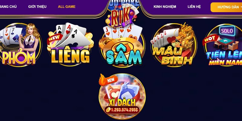 Rikvip là nhà cái game bài đổi thưởng được rất nhiều người chơi yêu thích